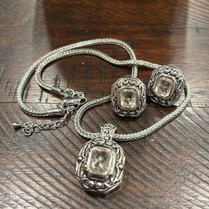 Choker/Necklace and Earring Set